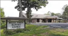  ?? Courtesy Xyta Lucas ?? The Bella Vista Baptist Church as it looks today.