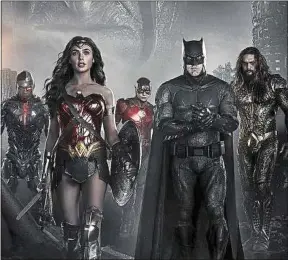  ??  ?? Zack Snyder’s Justice League est la version remaniée de Justice League.