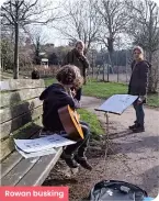  ?? ?? Rowan busking