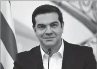  ??  ?? Kryeminist­ri grek, Alexis Tsipras