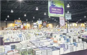  ??  ?? The Sale brings more than 3 million brand new books of all genres.