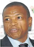  ??  ?? North West premier Supra Mahumapelo