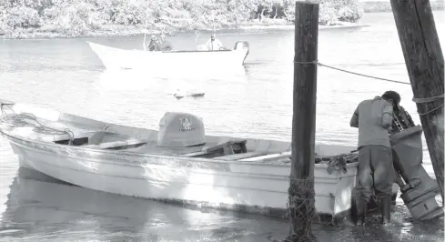  ?? FOTO: DEBATE ?? Los pescadores de El Colorado debían regresar el pasado 15 de febrero, pero no fue así.