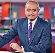  ?? ?? Screen break: Alagiah was first diagnosed in 2014