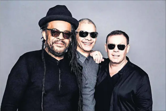  ?? Photo: Supplied ?? Originals: Astro, Mickey Virtue and Ali Campbell, founding members of UB40, will be performing around the country from November 5 to 12.