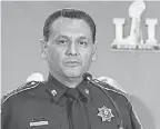  ?? KIRBY LEE/ USA TODAY ?? Harris County Sheriff officer Ed Gonzalez.