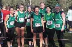  ??  ?? Glenmore AC ladies at Rás na hÉireann.