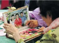  ?? LEE JI-EUN/YONHAP VIA THE ASSOCIATED PRESS ?? Dozens of elderly South Koreans crossed the border into North Korea on Monday for meetings with relatives.