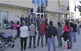  ?? Photo: Town hall ?? Respects were paid in Playa Flamenca