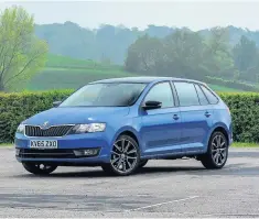  ??  ?? Skoda Rapid 1.6 TDI SEL