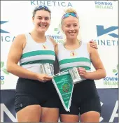  ?? ?? Fermoy Rowing Club members, Alison Bergin and Aine O’Mahony, set to partake in Irish team trials.