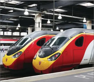  ??  ?? “How many compliment­ary tickets have you received from Virgin Trains in your lifetime?”