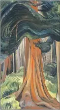  ?? TREVOR MILLS/ VANCOUVER ART GALLERY ?? Red Cedar ( 1931) is among Emily Carr’s works that will be on display in Kassel.