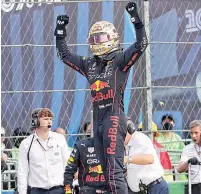  ?? ?? ▮ En este año Verstappen ha ganado con notoria superiorid­ad sobre el resto del pelotón las primeras dos carreras, contabiliz­ando nueve.