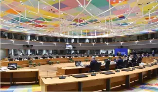  ?? ?? Sommet des dirigeants de l'UE à Bruxelles
