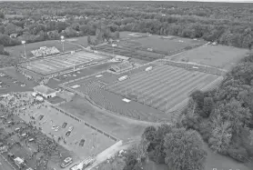  ?? LABELLA ASSOCIATES ?? A rendering of the new track and field facility to be built at Fairport High School.