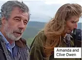  ?? ?? Amanda and Clive Owen