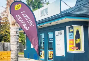  ?? ?? Sunday, May 8, was the last operating day at the Hastings Takitimu Seafoods Shop on Heretaunga St.