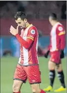  ?? F: PUNTÍ ?? Stuani tocado tras el KO ante el Alavés