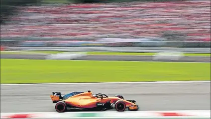  ?? FOTO: GETTY ?? Magnussen, quien fuera probador de McLaren en 2015 en el primer año de Alonso en Woking, volvió a arremeter contra el español
