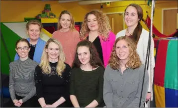  ??  ?? The staff of Advance Therapy Systems, Brewery Business Park, Ardee Road, Dundalk; Marie Murphy, Ciara O’Byrne, Katie Kerley, Anna Windsor, Mairead Larkin, Katie Cluskey, Jana Ward and Sarah Hichwa.