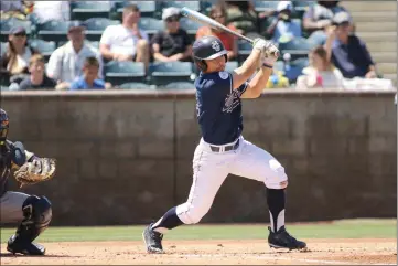  ?? Photo courtesy of UC Irvine Athletics ?? UC Irvine junior and Valencia High grad Keston Hiura led the NCAA Division 1 in batting this season with a .442 average. He is projected as a mid to late first round pick in Monday’s MLB Draft.