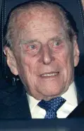  ??  ?? Dazzled: Prince Philip