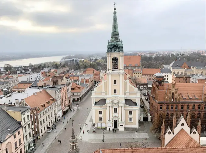  ??  ?? IT HAS a similar charm to Krakow but fewer people can be found in Torun’s old market square.
|
The Washington Post