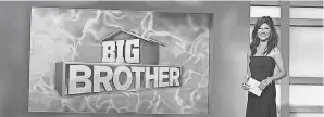  ?? JOHNNY VY/ CBS ?? Julie Chen Moonves will be back for a new season hosting CBS’ “Big Brother,” but without the studio audience featured in weekly eviction episodes.