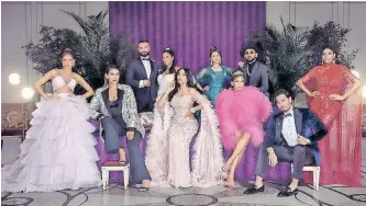  ?? ?? THE cast of Dubai Bling – its stars are always fighting over who is and isn’t ‘fake’– reality TV’s most universal question, says the writer.