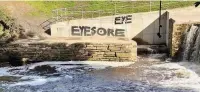  ??  ?? Police have warned the public not to go near ‘dangerous’ land on Hermitage Street, Rishton