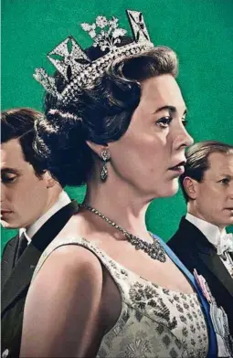  ?? ARCHIVO ?? La actriz Olivia Colman da vida a la reina Isabel II en la serie The Crown.