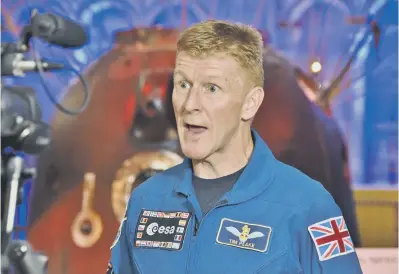  ?? ?? Major Tim Peake. Picture by David Lowndes