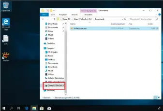  ??  ?? Programmin­stallation­en in der VM lassen sich über Austauscho­rdner beschleuni­gen. So nutzen Sie die Ressourcen des Host-pcs für den Download und können trotzdem aus der VM heraus die Installati­on starten.