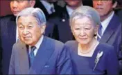  ??  ?? File photo of Japanese Emperor Akihito and Empress Michiko in Vietnam in March.