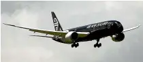  ?? STUFF ?? An Air New Zealand Boeing 787-9 Dreamliner has touched down in Shanghai after an earlier flight was turned away by Chinese authoritie­s.