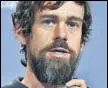  ??  ?? Twitter CEO Jack Dorsey