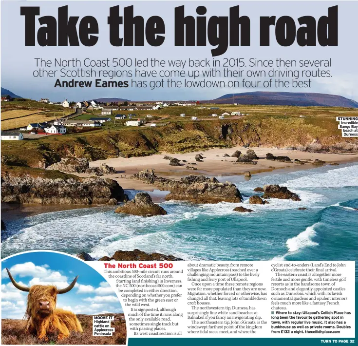  ?? ?? STUNNING Incredible Sango Bay beach at Durness