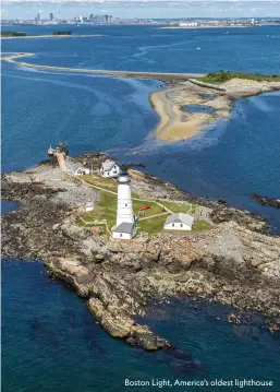  ?? ?? Boston Light, America's oldest lighthouse