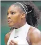  ??  ?? Serena Williams.