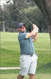  ?? ?? Ross Taylor for COVID-8 teeing off 17 on his way to a solid 35 points.