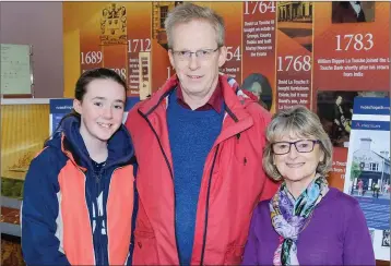  ??  ?? Sorcha and Brian Byrne with Dorothy Gray of Greystones 2020.