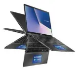  ??  ?? Das ZenBook Flip 15 bietet Asus in der Variante mit ScreenPad 2.0 ab 1499 Euro an. Die Version ohne ScreenPad soll ab 1399 Euro zu haben sein.