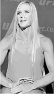  ??  ?? Holly Holm