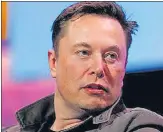  ?? REUTERS ?? Musk expressed willingnes­s to actively invest in EV charging infrastruc­ture in South Korea.