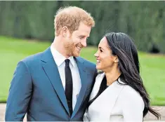  ??  ?? Look of love: Prince Harry and Meghan Markle’s engagement was a hot topic on radio