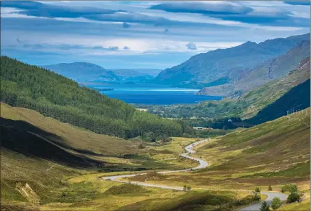  ??  ?? A visitors’ favourite: Loch Maree Viewpoint, Beinn Eighe and Loch Maree National Nature Reserve Picture: Getty Images