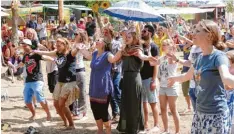  ??  ?? Tausende Besucher feierten auf dem Wudzdog Festival von Donnerstag bis Sonntag bei optimalem Wetter.