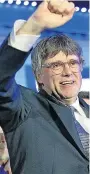  ?? E. P. ?? Puigdemont, ya en campaña.