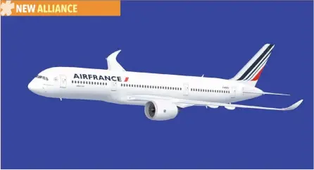  ?? — Reuters ?? An Air France Airbus A318 aircraft lands at the Charles de Gaulle Internatio­nal Airport in Roissy, near Paris.